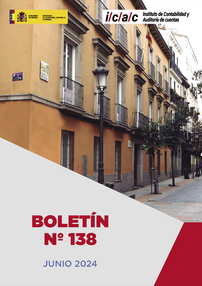 Nº 138 BOLETIN DEL INSTITUTO DE CONTABILIDAD Y AUDITORIA DE CUENTAS