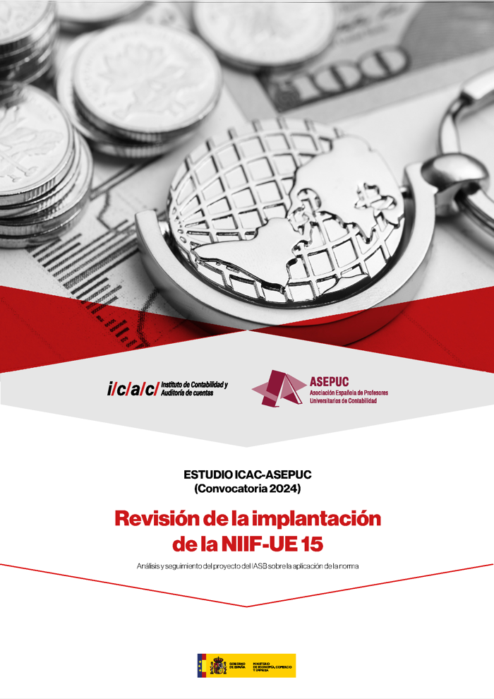 Revisión de la implantación de la NIIF-UE 15. Análisis y seguimiento del proyecto del IASB sobre la aplicación de la norma