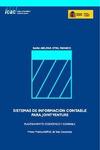 SISTEMAS DE INFORMACION CONTABLE PARA JOINT VENTURES - I PREMIO ASEPUC DE TESIS DOCTORALES