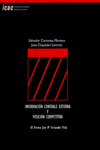 INFORMACION CONTABLE EXTERNA Y POSICION COMPETITIVA - III PREMIO JOSE Mª FERNANDEZ PIRLA